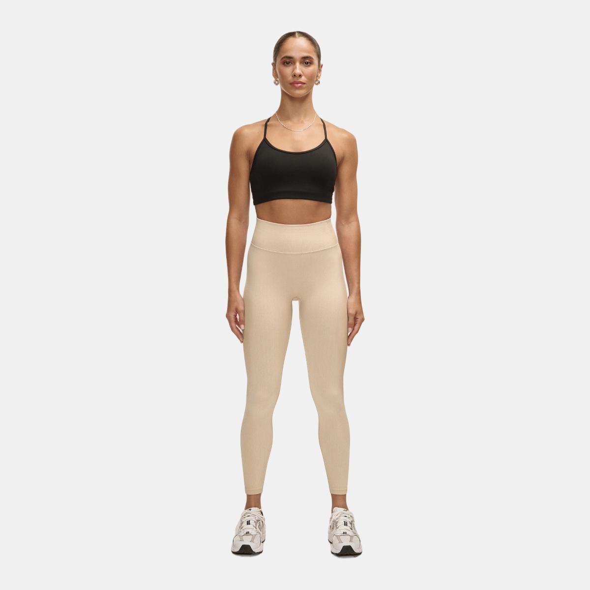 Mallas de mujer Multi Rib Seamless High Waist Tights Casall