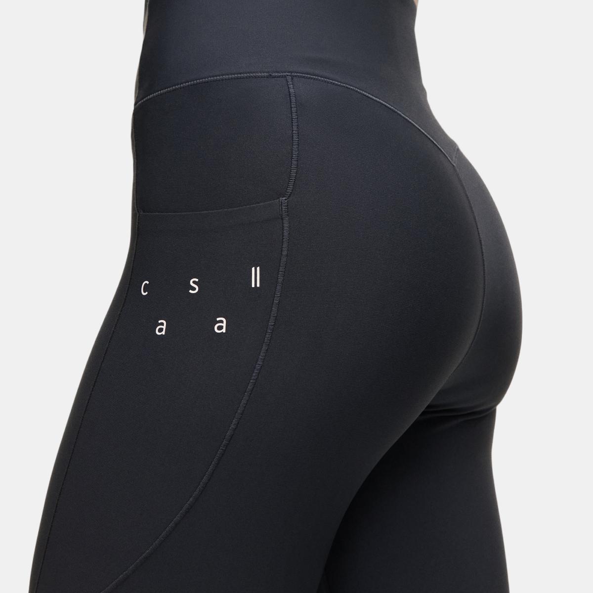 Leggings de Mulher Pure Pocket High Waist Tights Azul-2