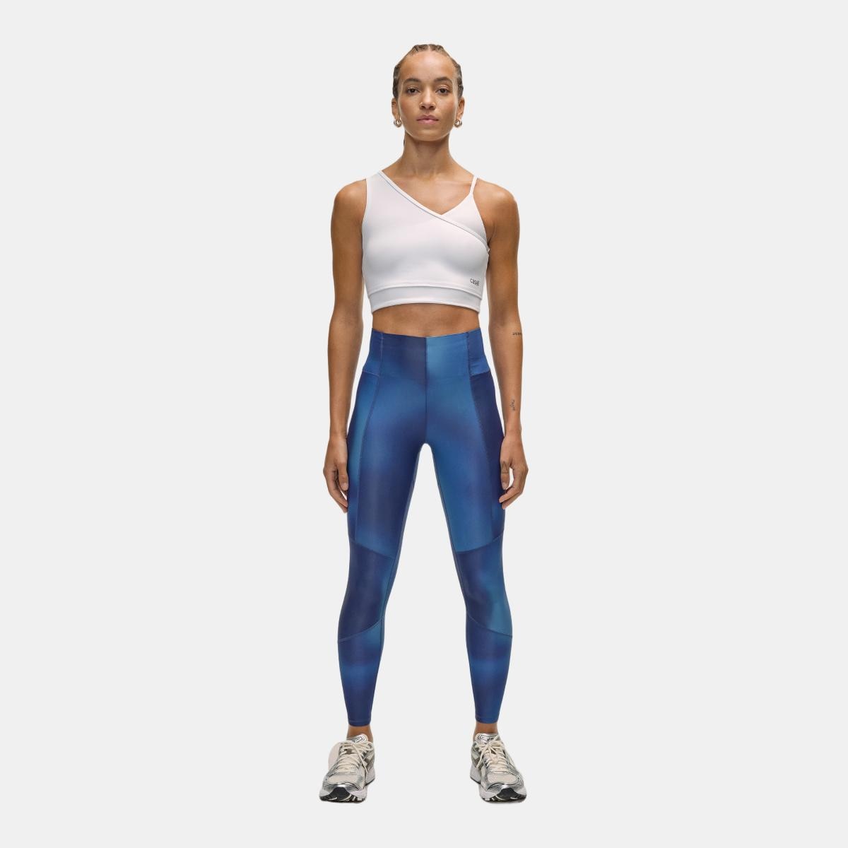 Leggings de Mulher Brick Hight Waist Tights Azul-1