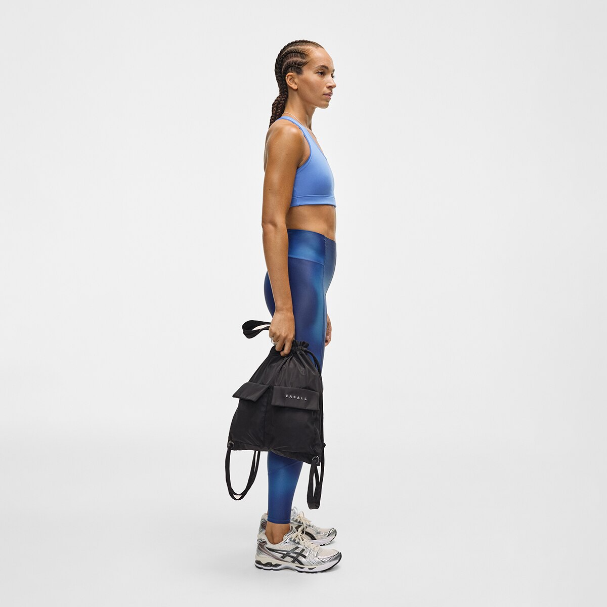 Leggings de Mulher Brick Hight Waist Tights Azul-5