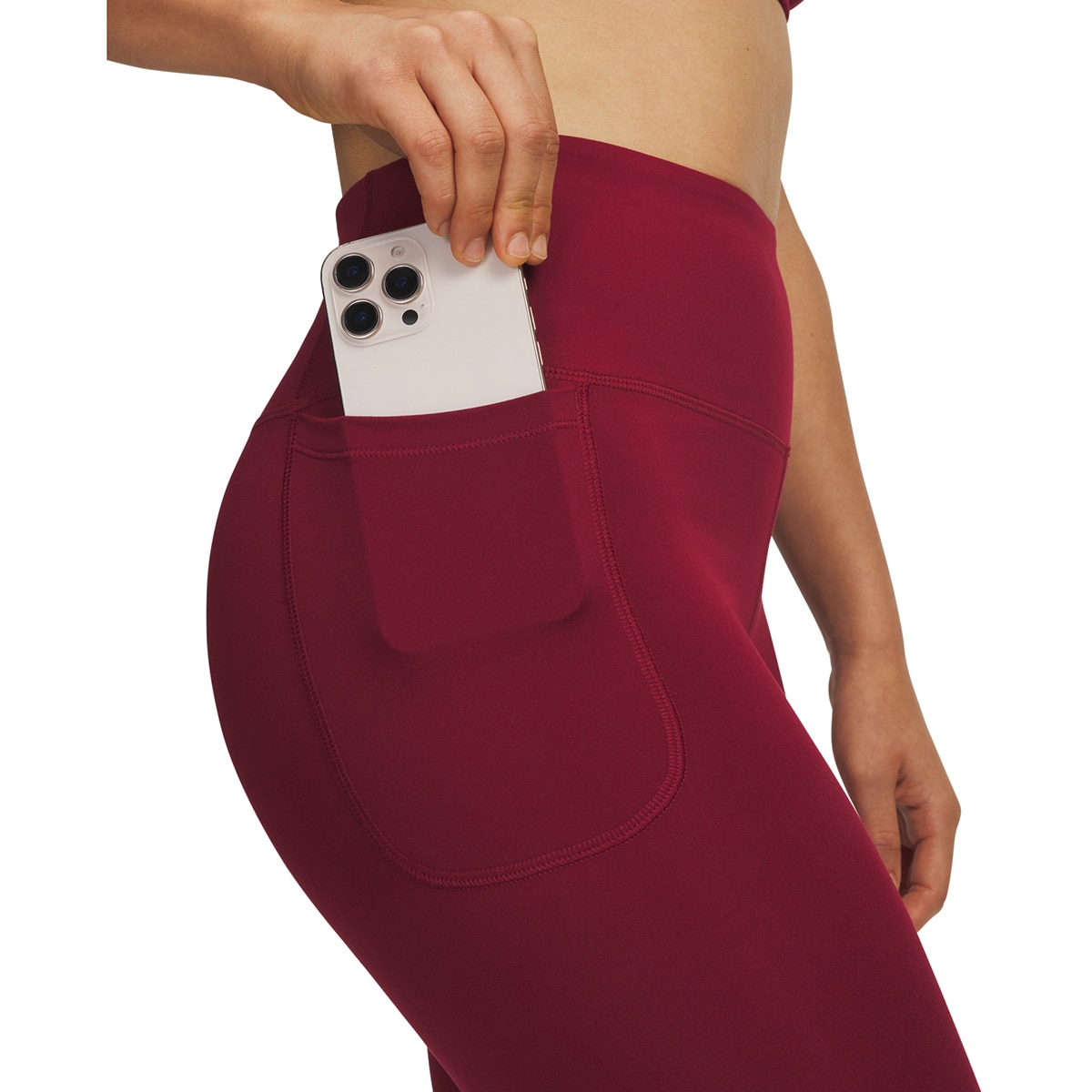 Leggings de Training de Mulher Motion Ankle Leg EMEA Vermelho-4