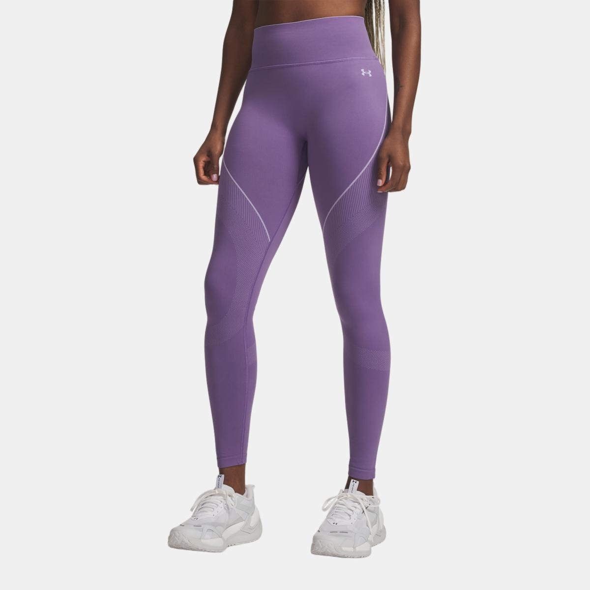 Leggings de Training de Mulher UA Vanish Seamless Púrpura-1