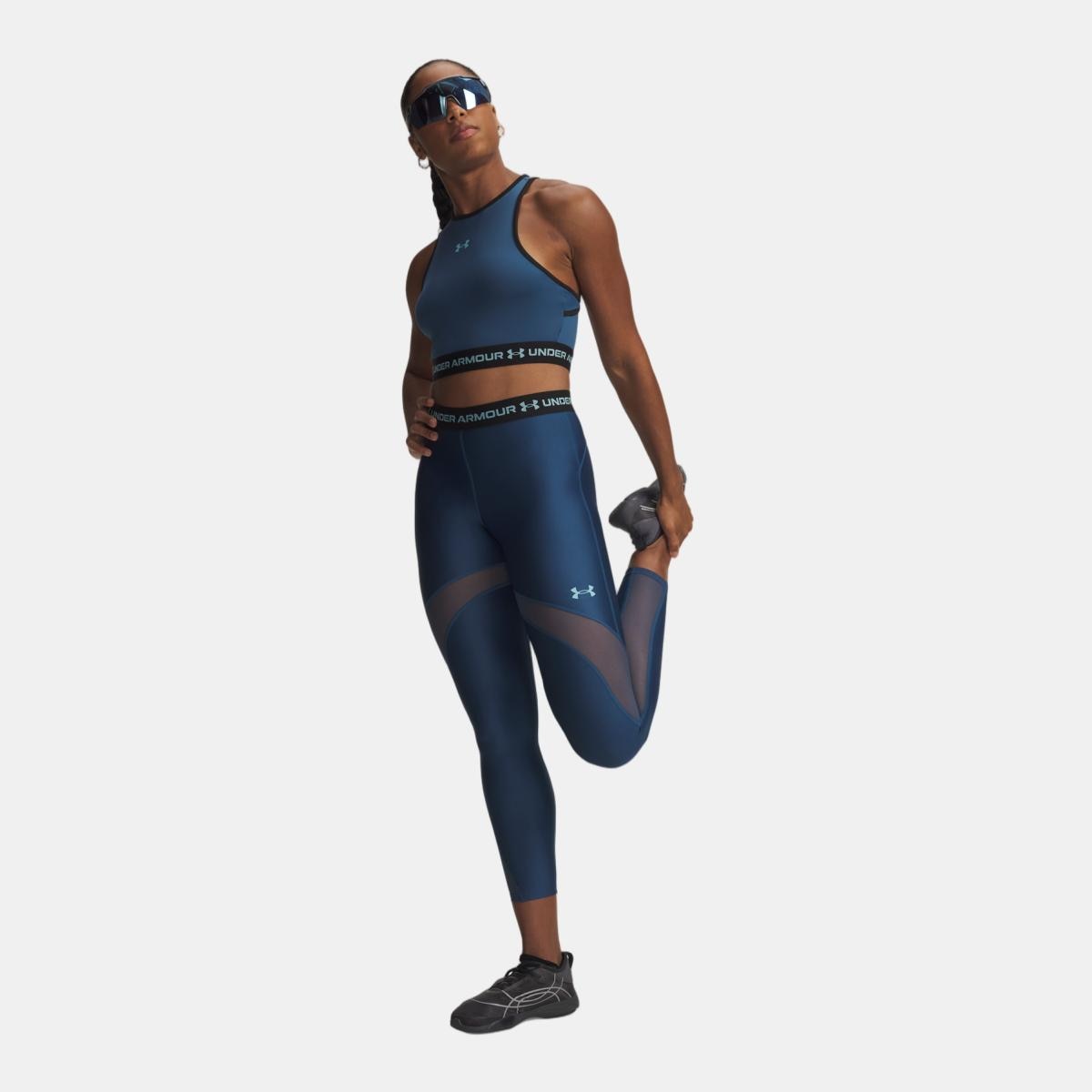Leggings de Mulher Training HeatGear Mesh Azul-escuro-3