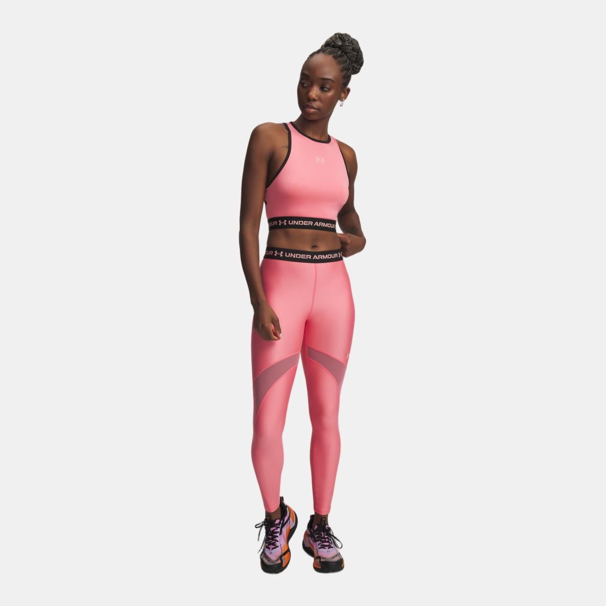 Leggings de Mulher Training HeatGear Mesh Rosa-3