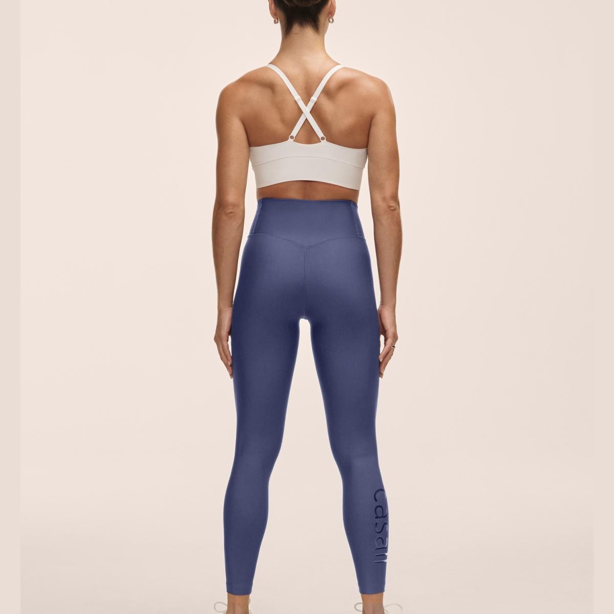 Leggings de Mulher Graphic High Azul-escuro-2