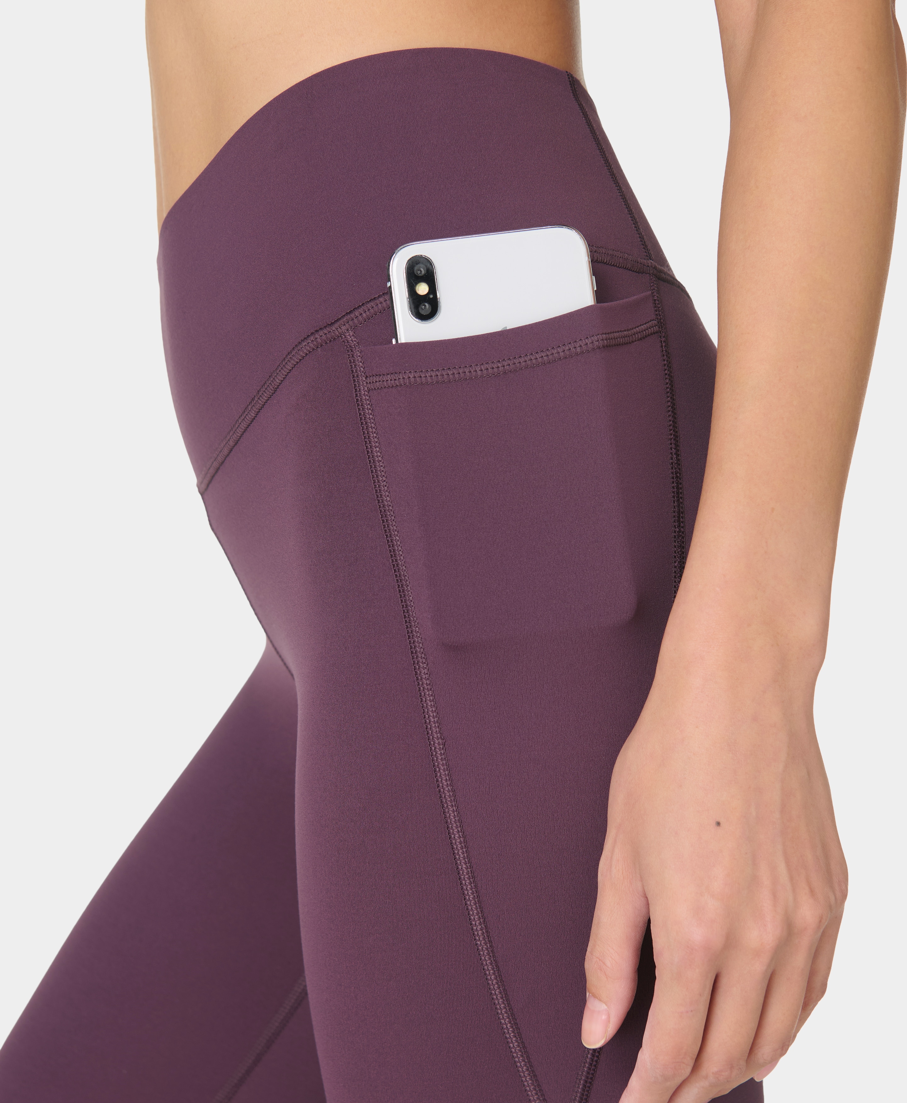 Leggings Compridas de Mulher Ultimate Studio 7/8 Roxo-3