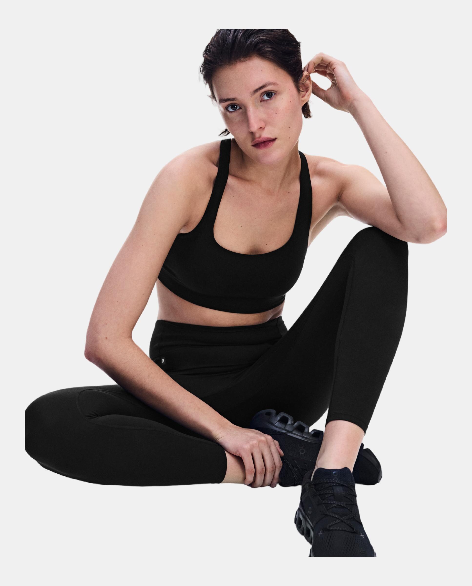 Malla de mujer Studio Tights 7/8 ON - Negro Negro-5