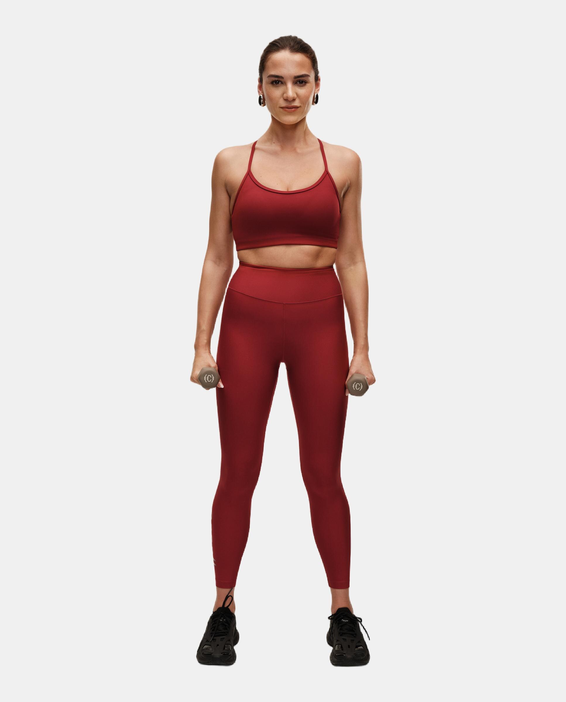 Imagen 0 de Mallas de Yoga y Pilates de Mujer Casall Graphic High Waist Tights CASALL Granate