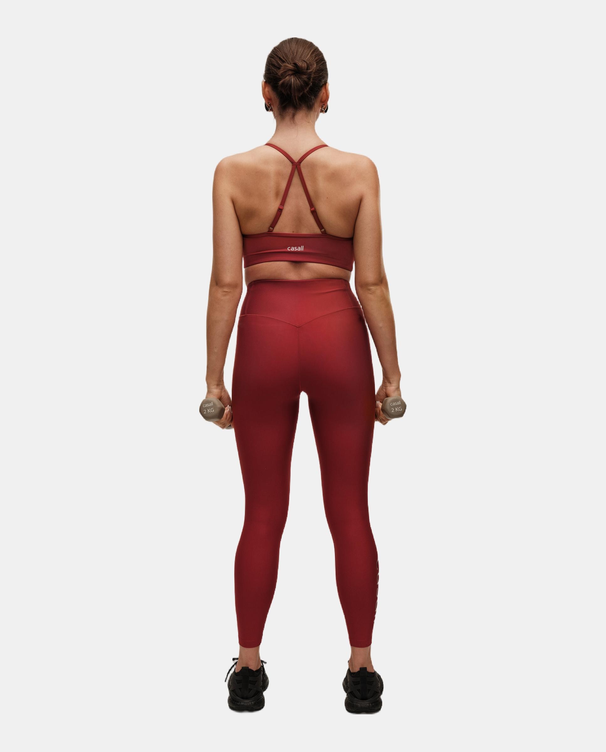 Mallas de Yoga y Pilates de Mujer Casall Graphic High Waist Tights CASALL - Granate Granate-2