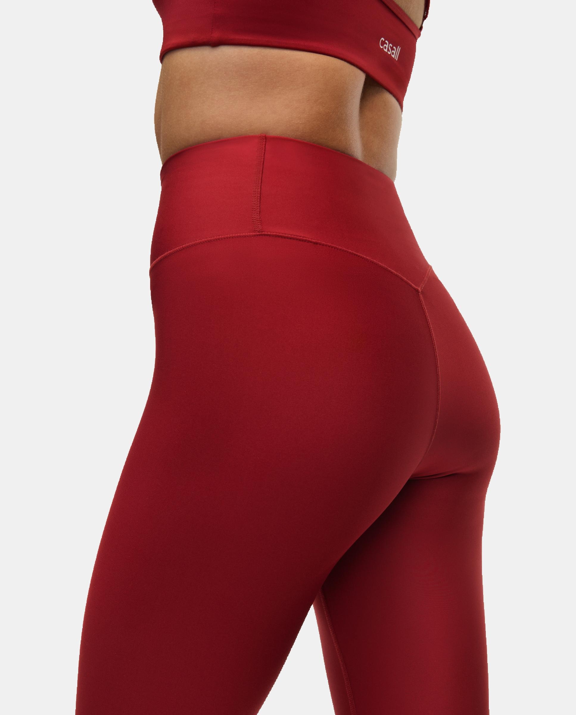 Mallas de Yoga y Pilates de Mujer Casall Graphic High Waist Tights CASALL - Granate Granate-4