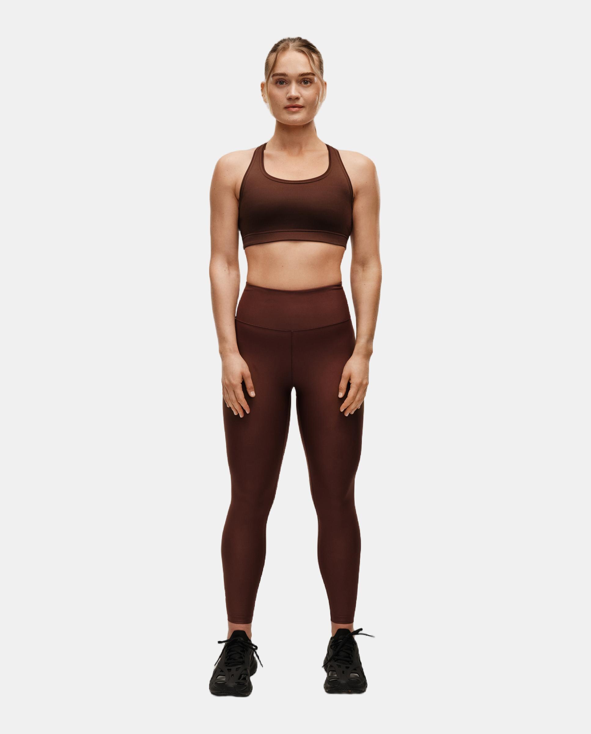 Imagen 0 de Mallas de Yoga y Pilates de Mujer Casall Graphic High Waist Tights CASALL Marrón oscuro