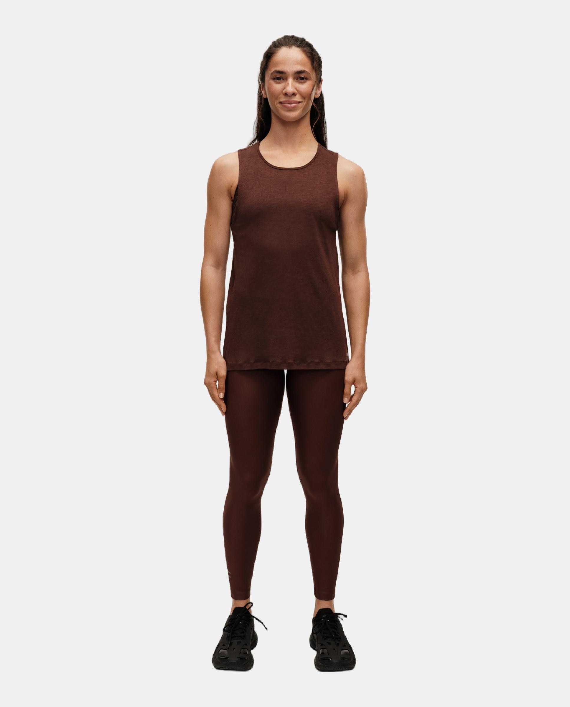 Mallas de Yoga y Pilates de Mujer Casall Graphic High Waist Tights CASALL - Marrón oscuro Marrón oscuro-8