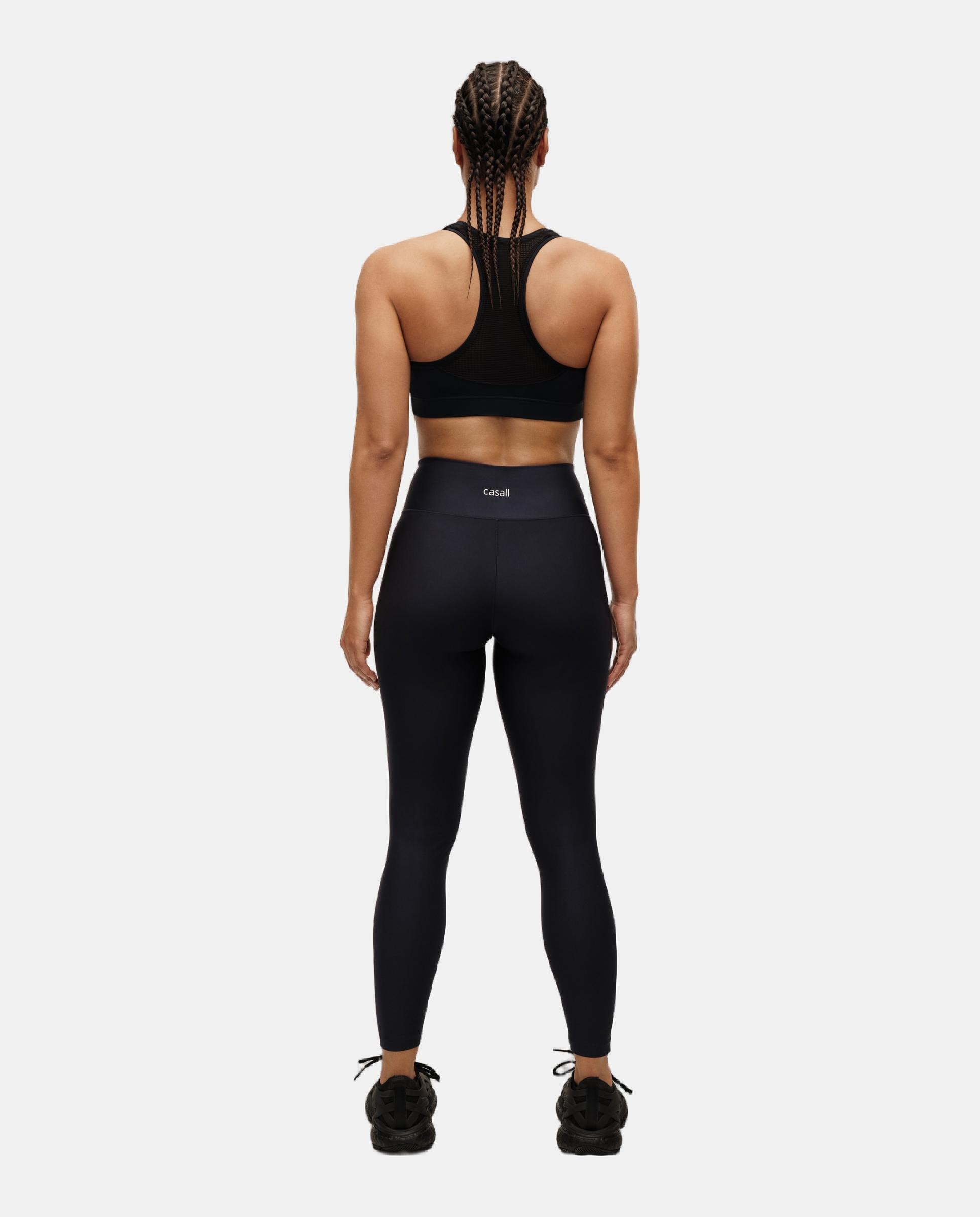 Mallas de Yoga y Pilates de Mujer Casall Overlap High Waist Tights CASALL - Azul oscuro Azul oscuro-2
