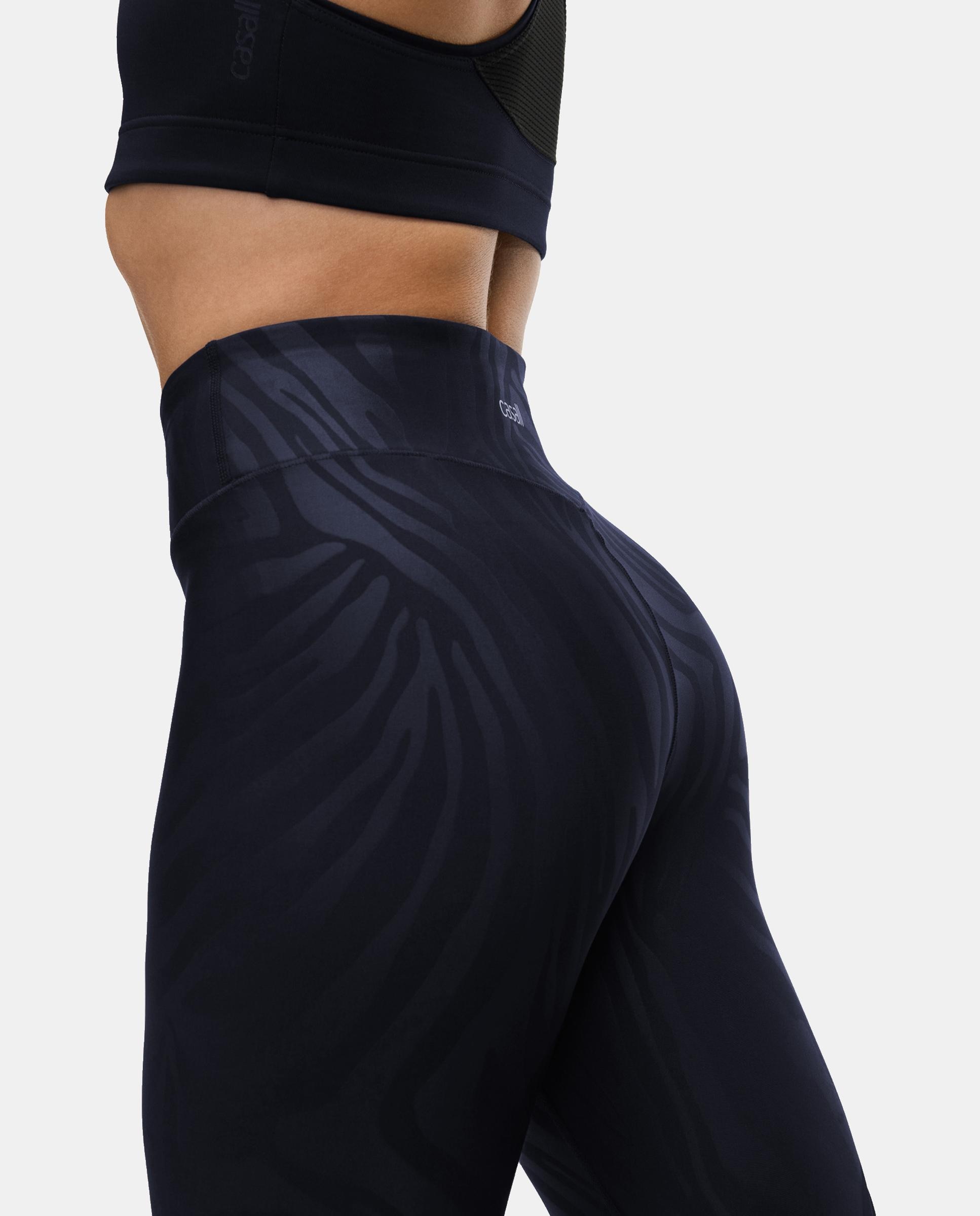 Leggings de Mulher Heat Printed High Waist Tights Azul-3