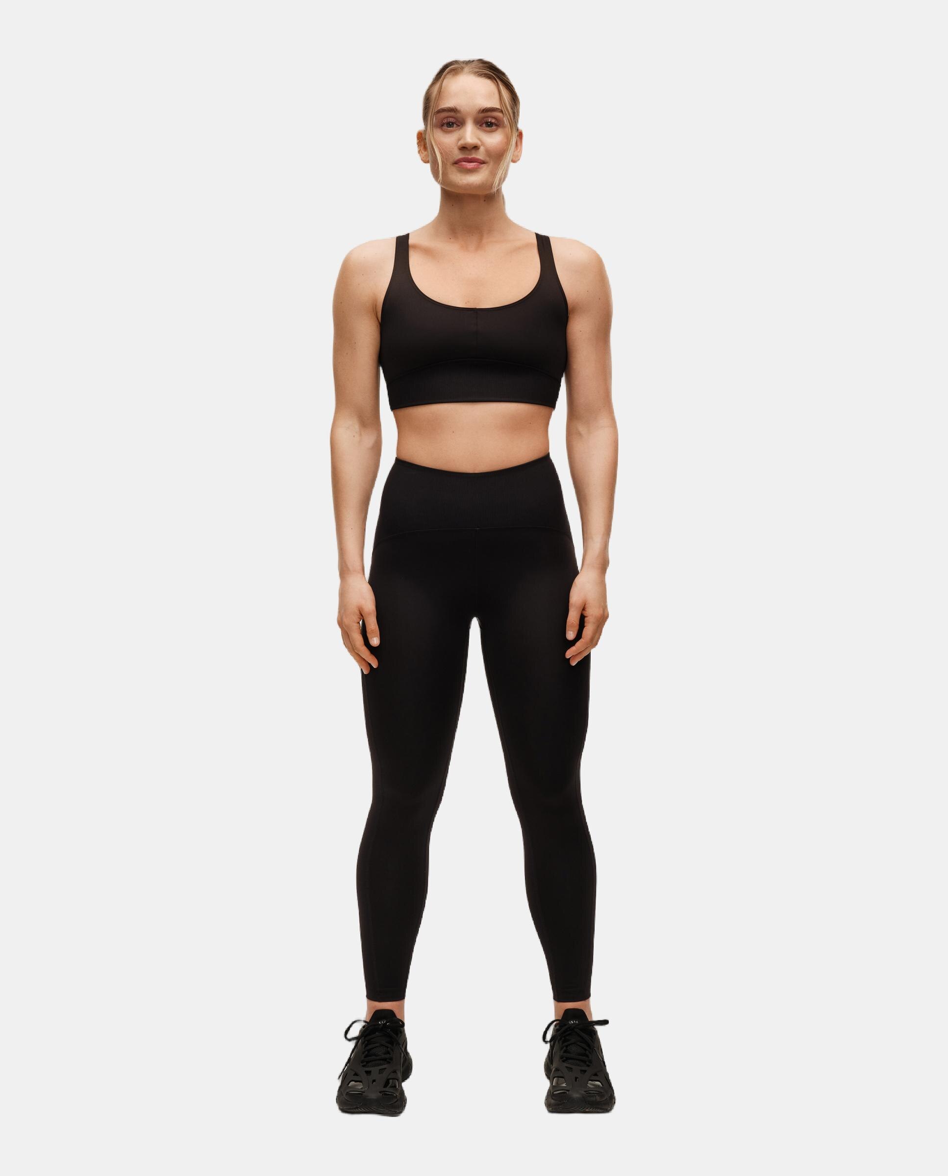 Imagen 0 de Mallas de Yoga y Pilates de Mujer Casall Brace Rib High Waist Tights CASALL Negro