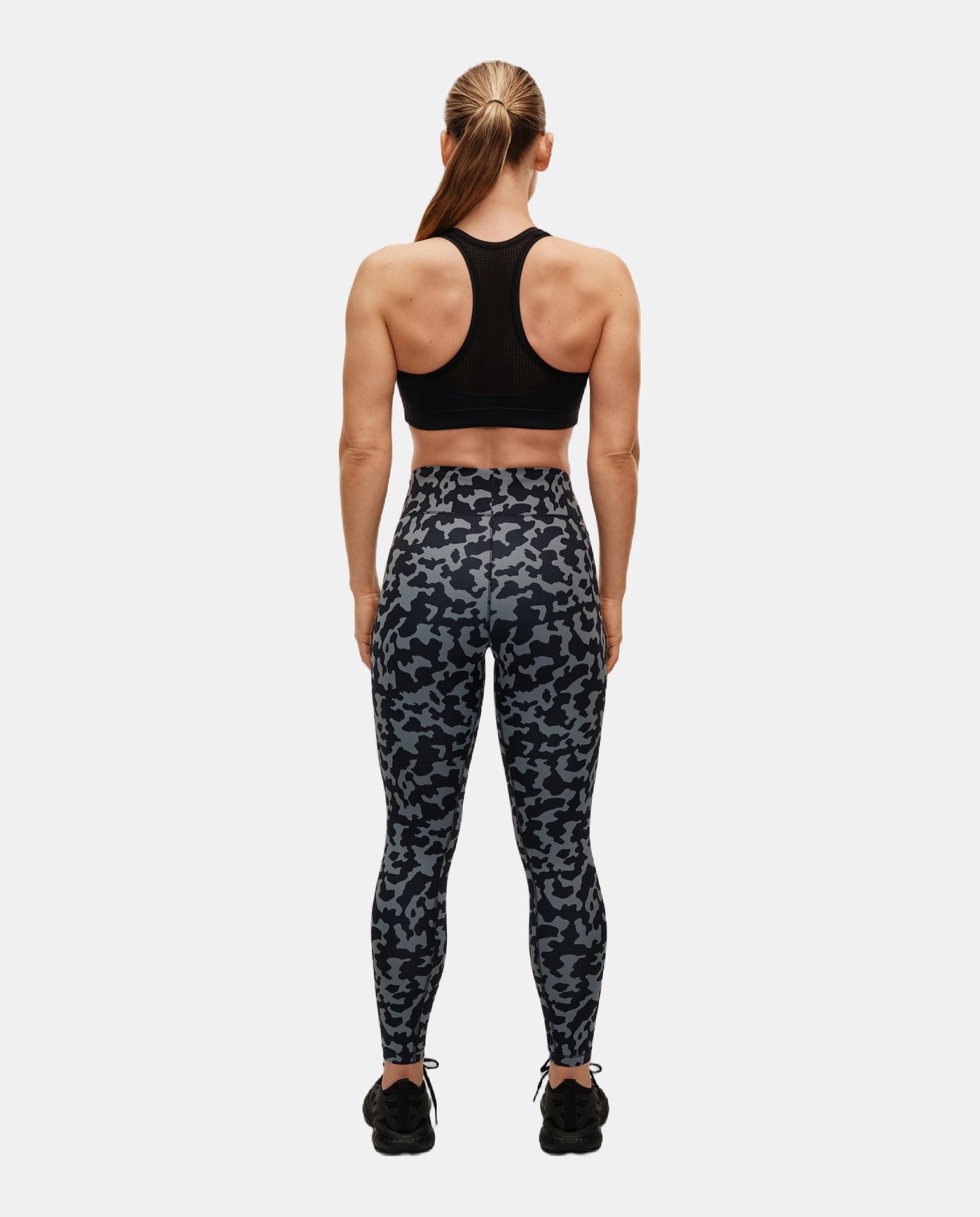 Mallas de Yoga y Pilates de Mujer Casall Essential Printed Tights CASALL - Estampado / Azul Estampado / Azul-2