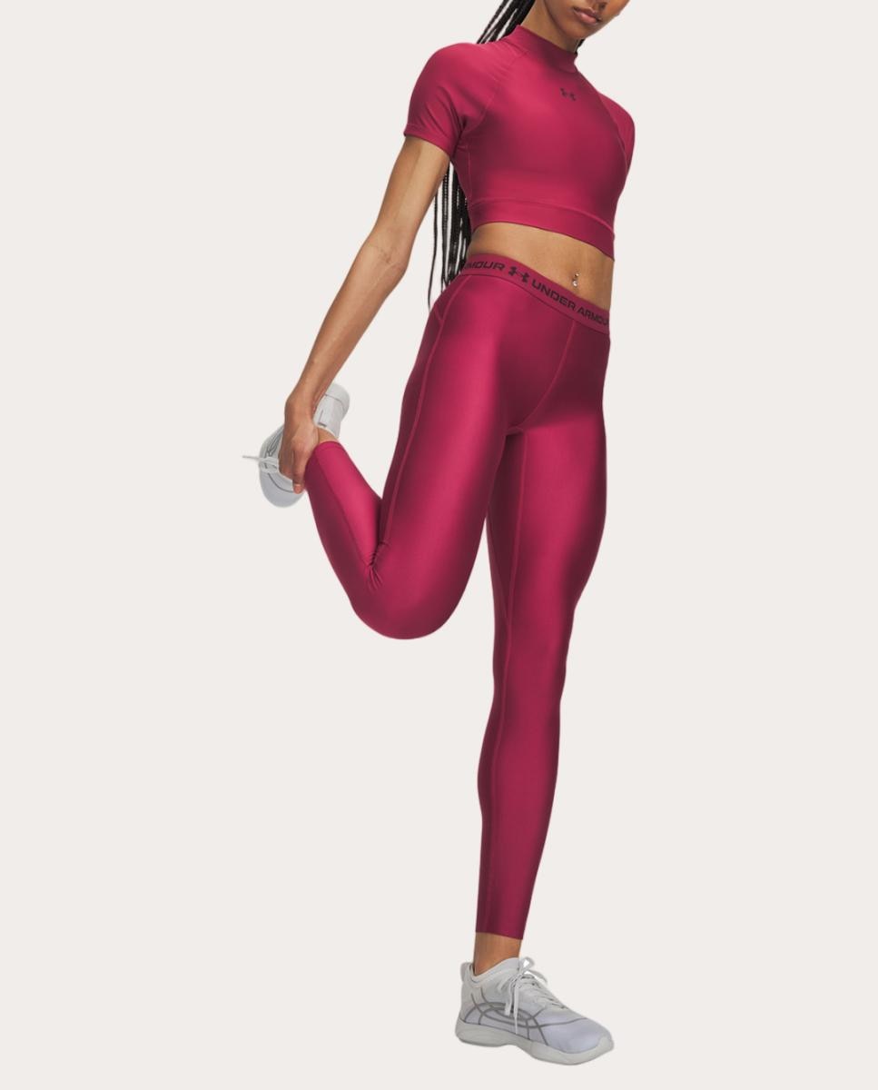 Imagen 3 de Malla de mujer HeatGear Legging Under Armour - Rojo Rojo