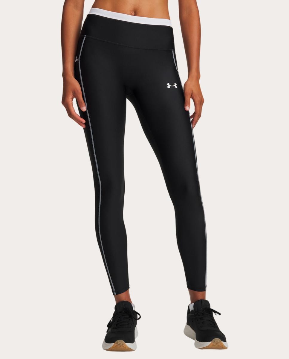 Imagen 1 de Malla de mujer UA HeatGear Novelty Legging Under Armour - Negro / Blanco Negro / Blanco