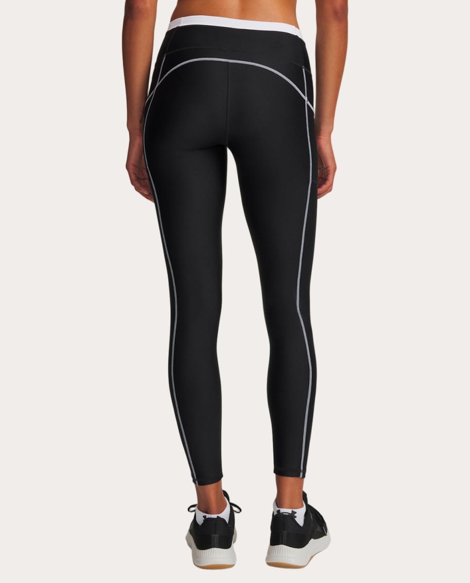 Imagen 2 de Malla de mujer UA HeatGear Novelty Legging Under Armour - Negro / Blanco Negro / Blanco