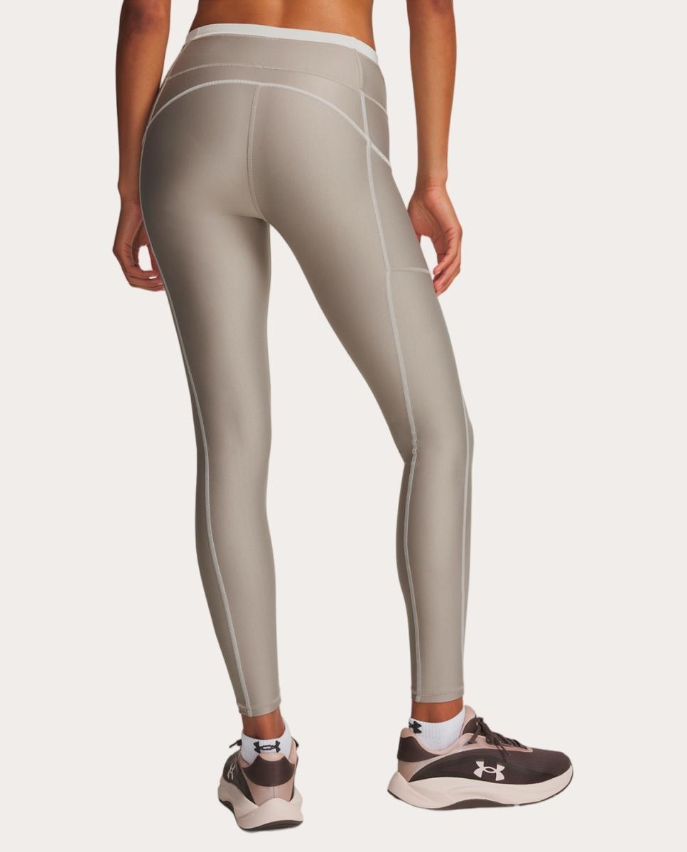 Leggings de Mulher UA HeatGear Novelty Legging Taupe-2