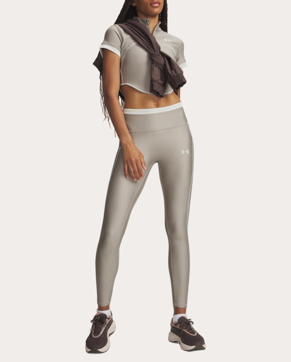 Leggings de Mulher UA HeatGear Novelty Legging Taupe-3