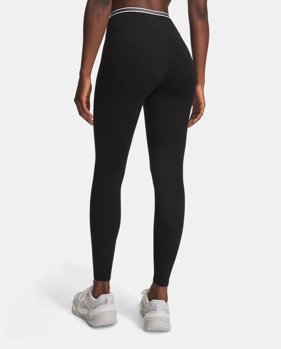 Leggings de Mulher Motion Sport Tape Legging Preto-2