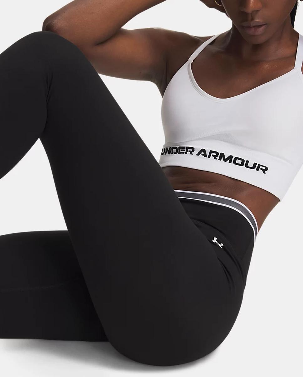 Leggings de Mulher Motion Sport Tape Legging Preto-4