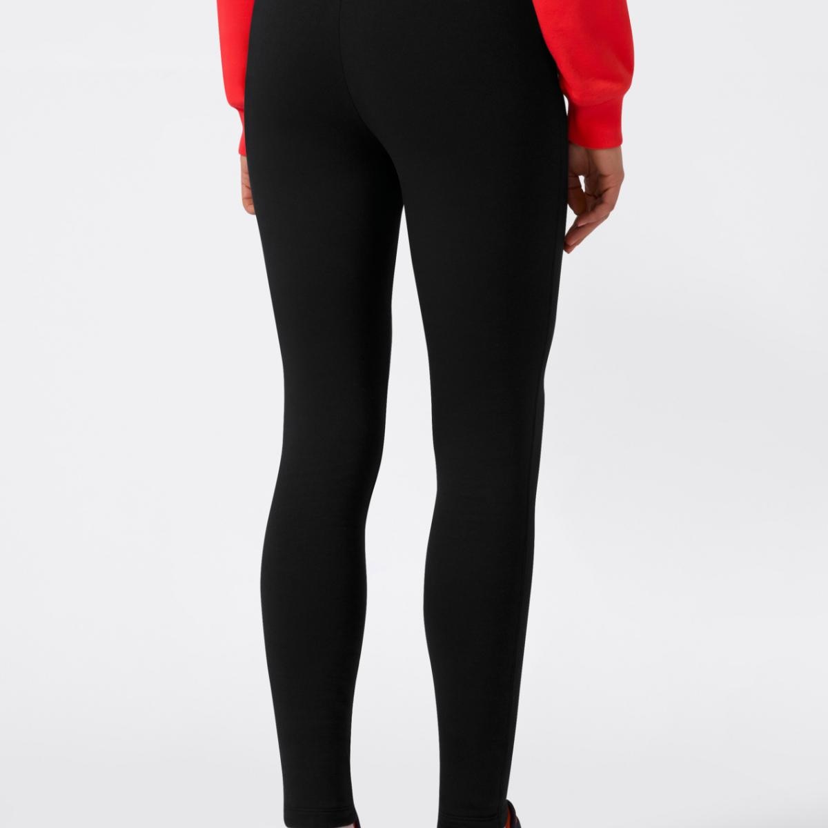 Leggings Casual de Mulher Preto-2