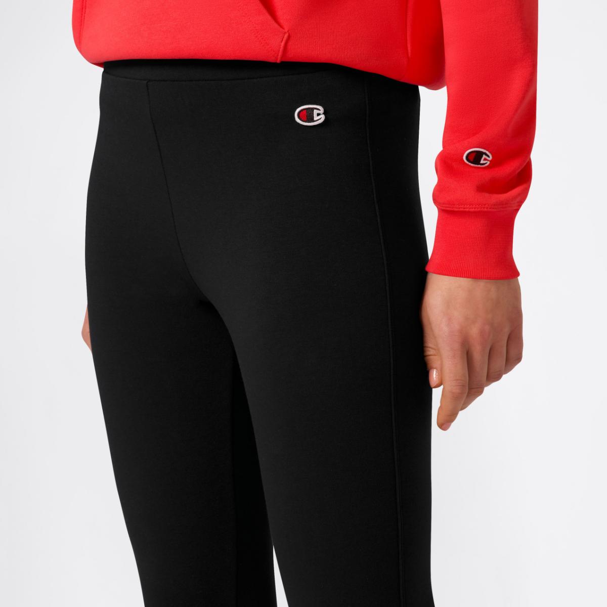 Leggings Casual de Mulher Preto-4