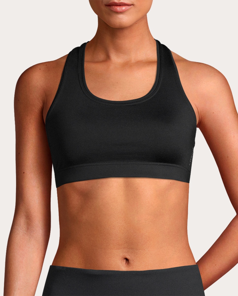 Top de mulher Iconic Sports Casall Preto-1