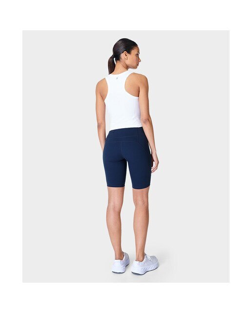 T-shirt de Mulher Athlete Crop Branco-2
