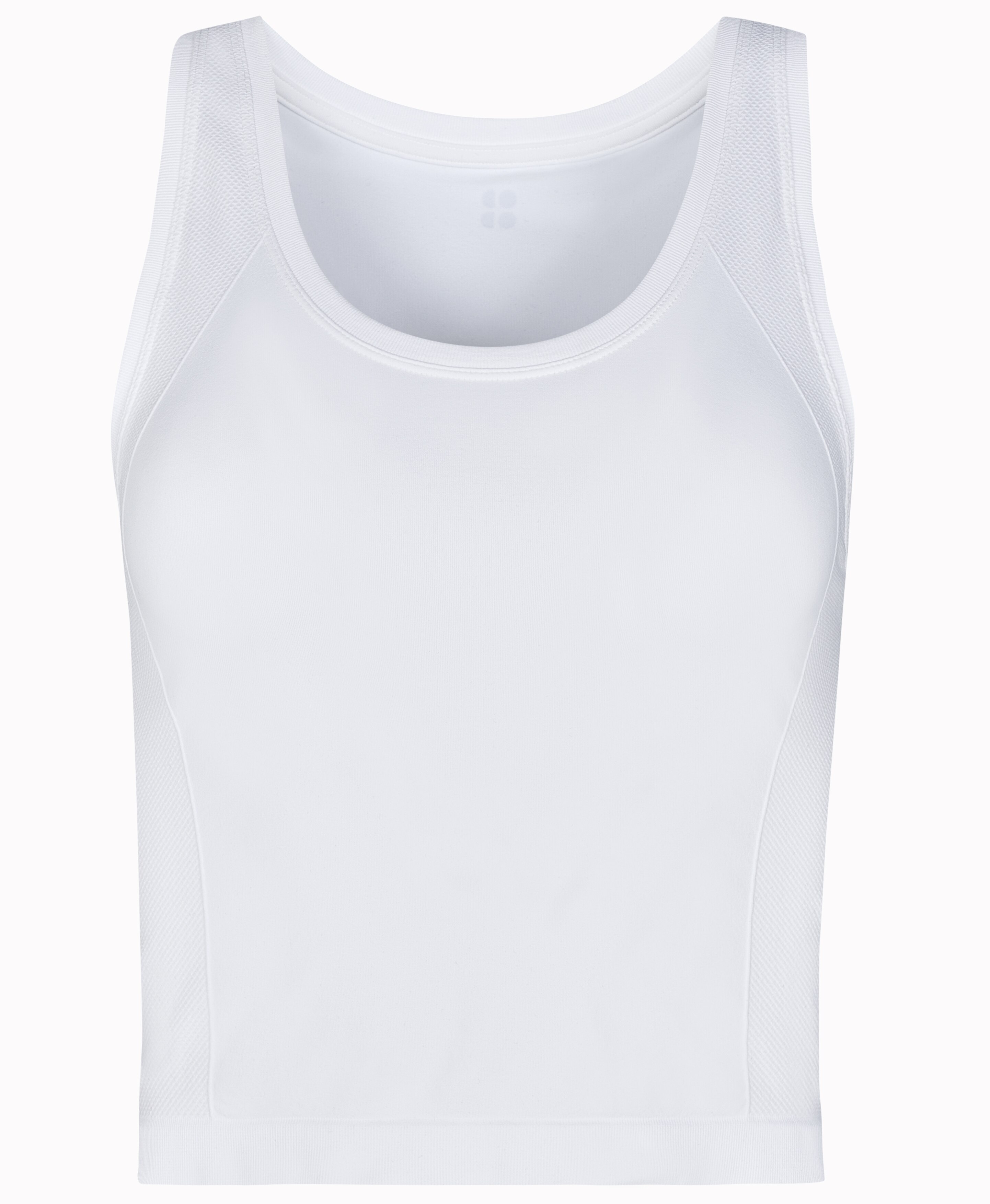 T-shirt de Mulher Athlete Crop Branco-7