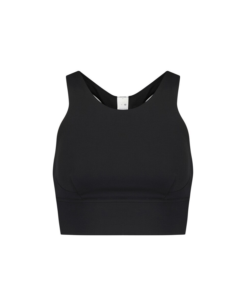 Soutien Desportivo de Mulher Wunder Train Longline Preto-4