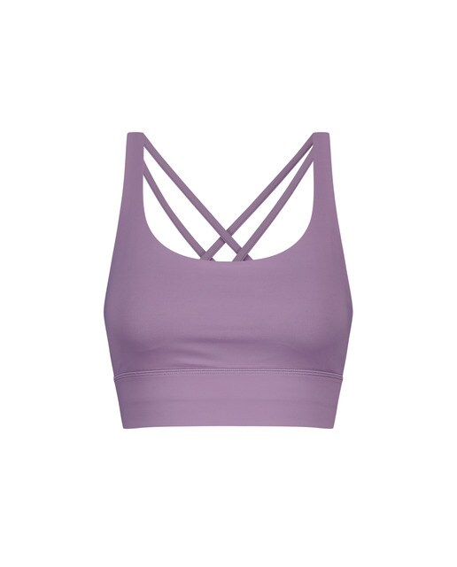 Top de Mulher Energy Longline Bra Roxo-4