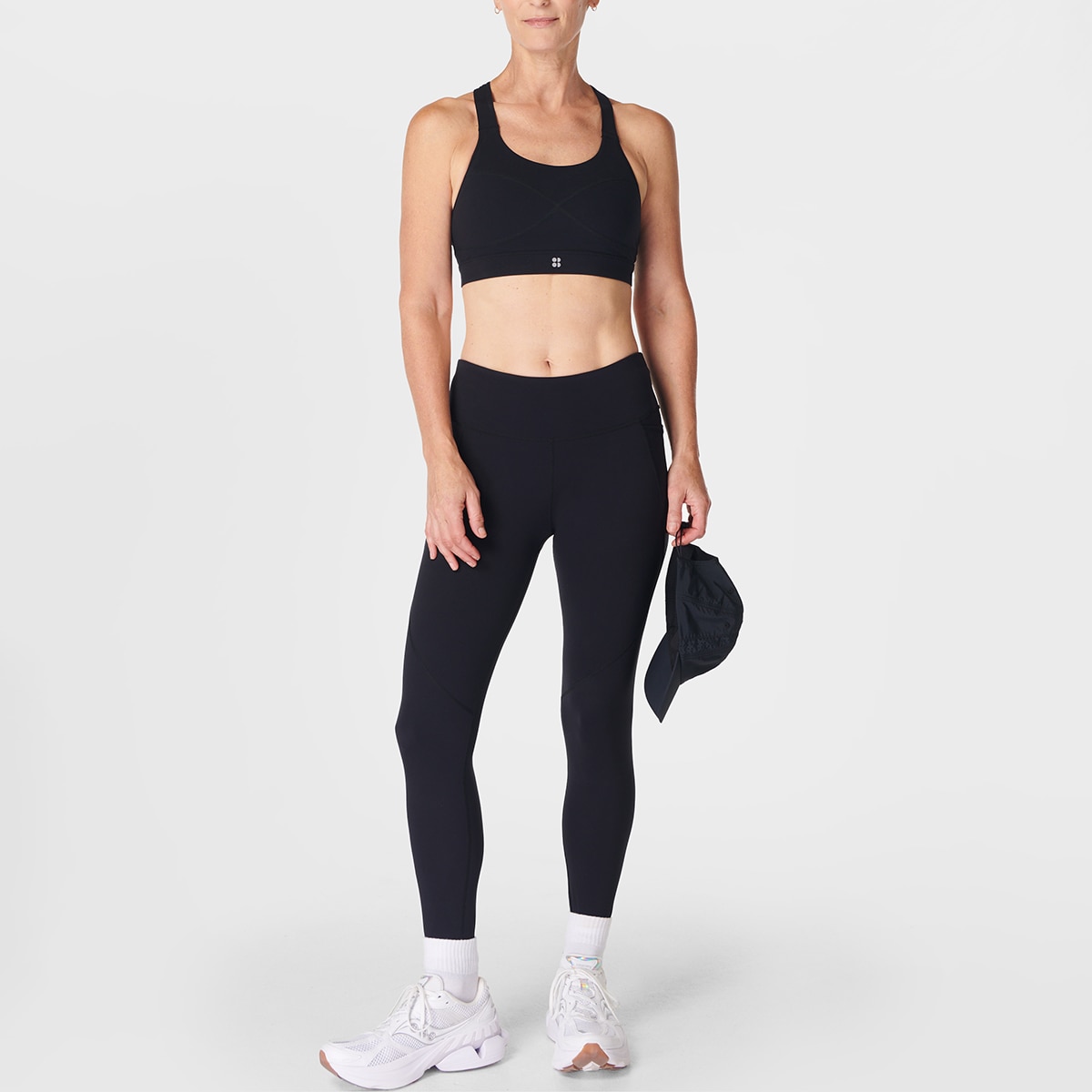 Top de Mulher Power Medium Support Sports Bra Preto-3