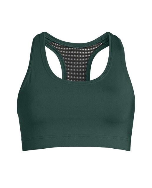 Top de mulher Iconic Sports Bra Casall Verde-escuro-1