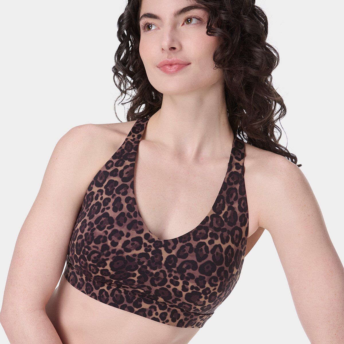 Top de Mulher Power Pulse Bra Castanho-5