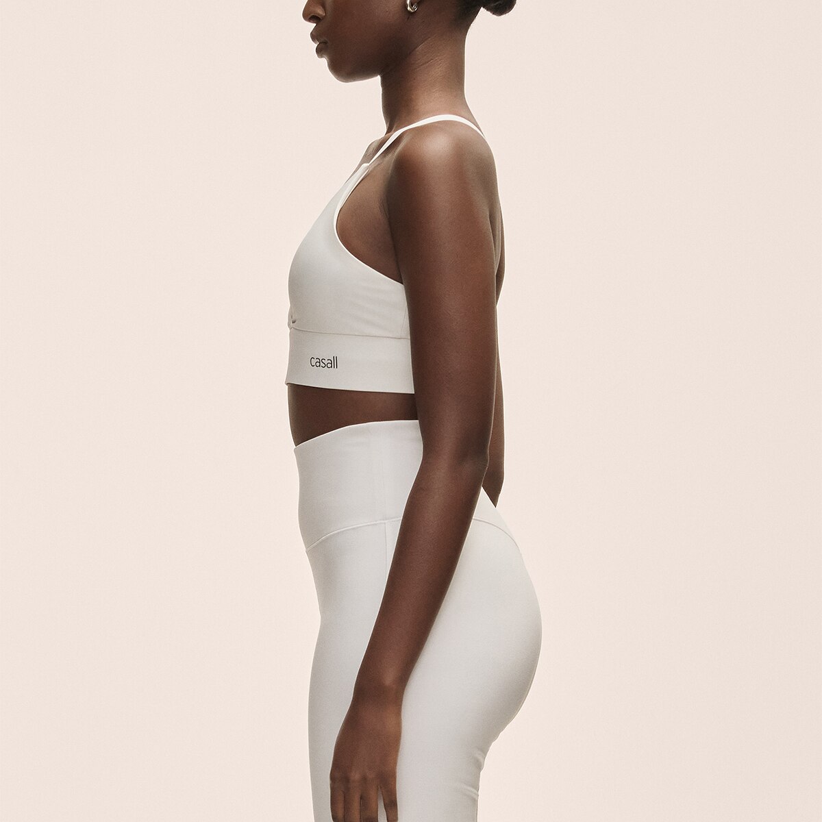 Top Desportivo de Mulher Wrap Sports Bra Branco-3