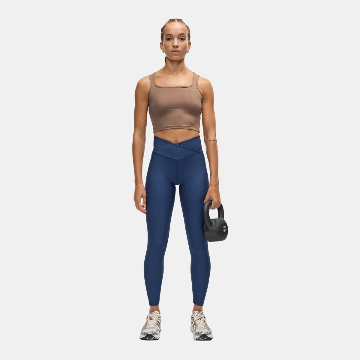 Tops de Mulher Edge Crop Top Verde-3