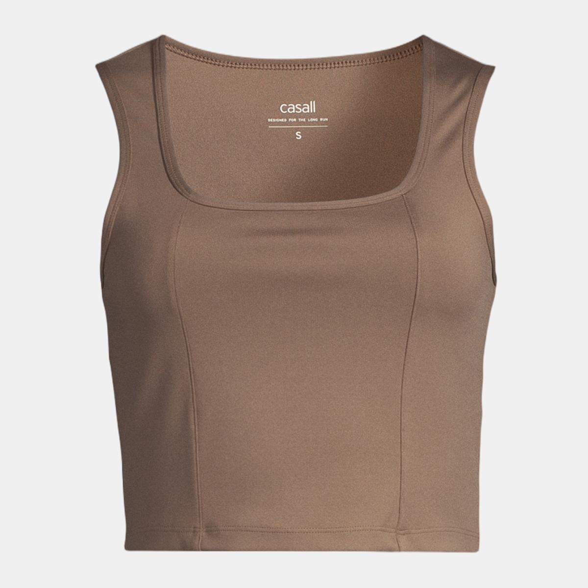 Tops de Mulher Edge Crop Top Verde-4