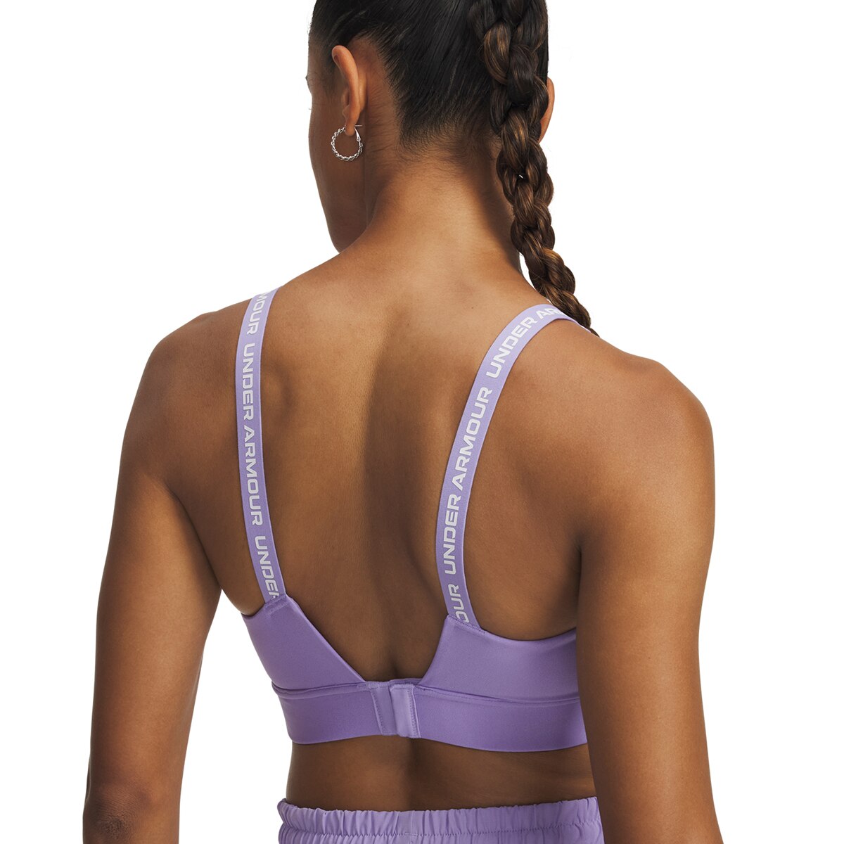 Top de Mulher UA Infinity Mid 2.0 Bra Lilás-2