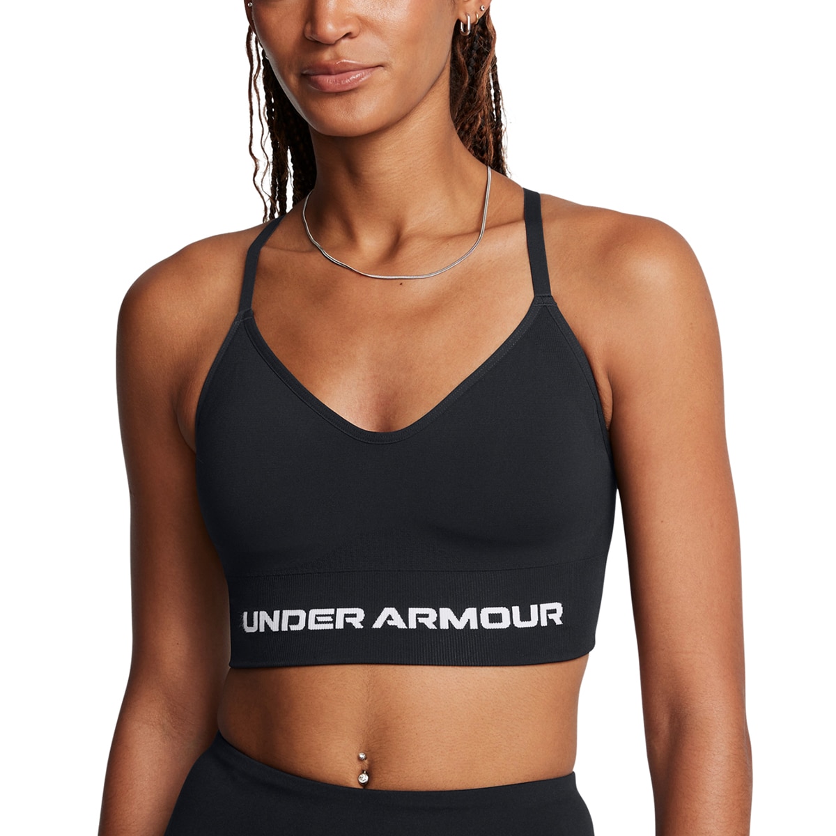 Top de Mulher Vanish Seamless Low Bra Preto-1