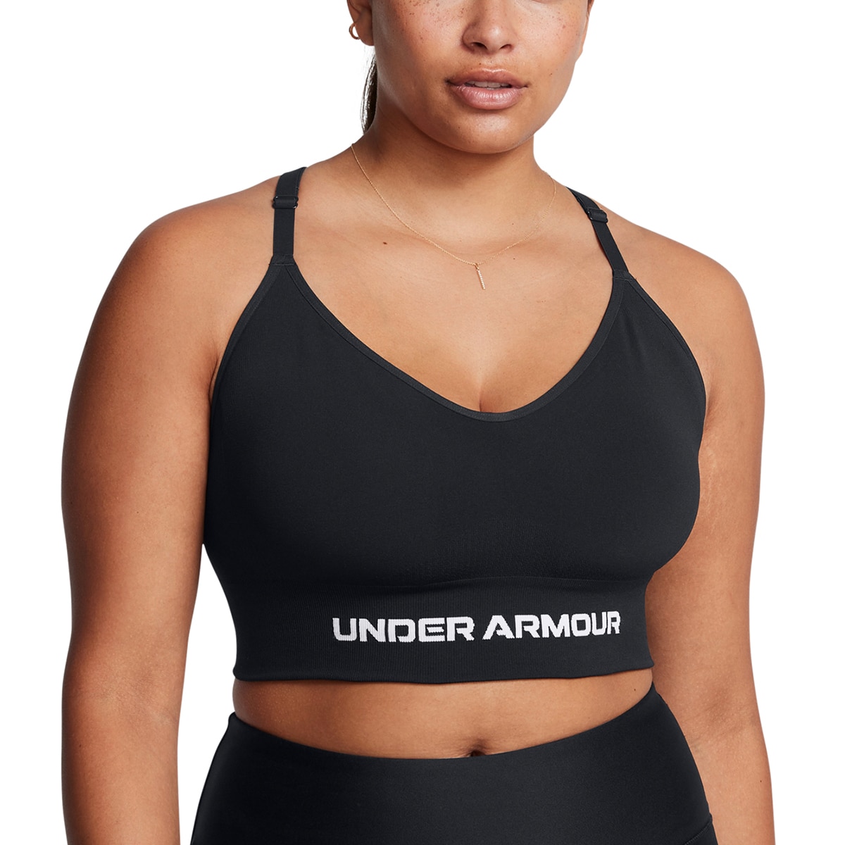 Top de Mulher Vanish Seamless Low Bra Preto-3