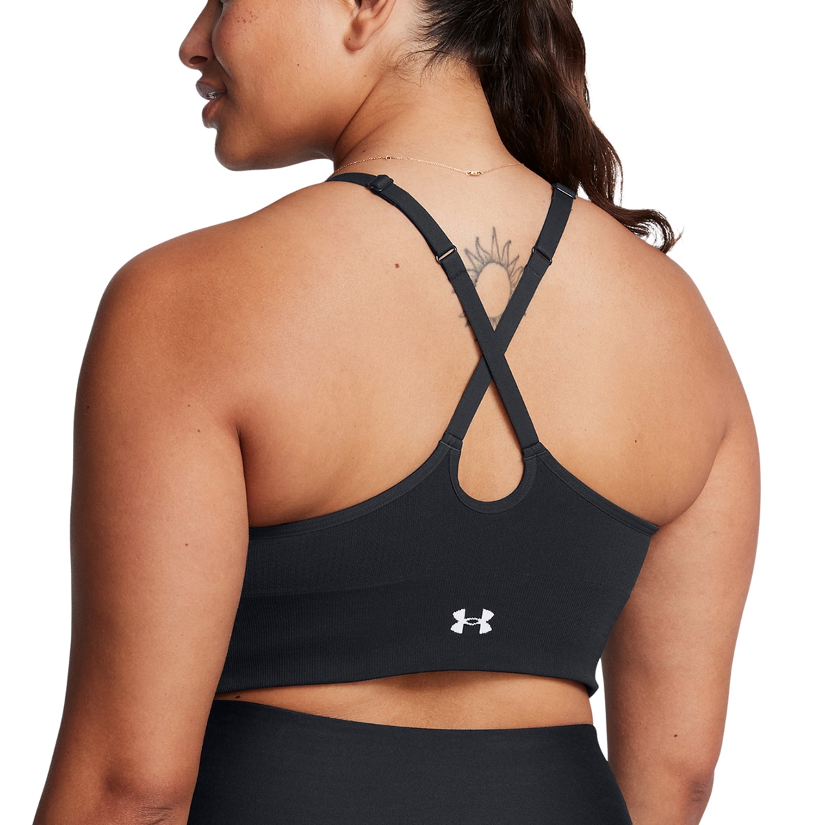 Top de Mulher Vanish Seamless Low Bra Preto-4