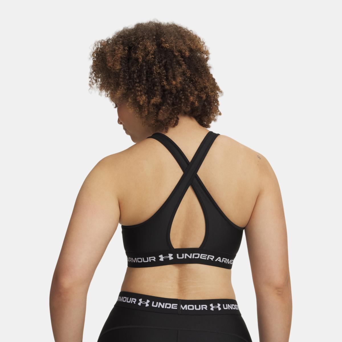 Soutiens de Mulher Training Crossback Mid Bra Preto-4