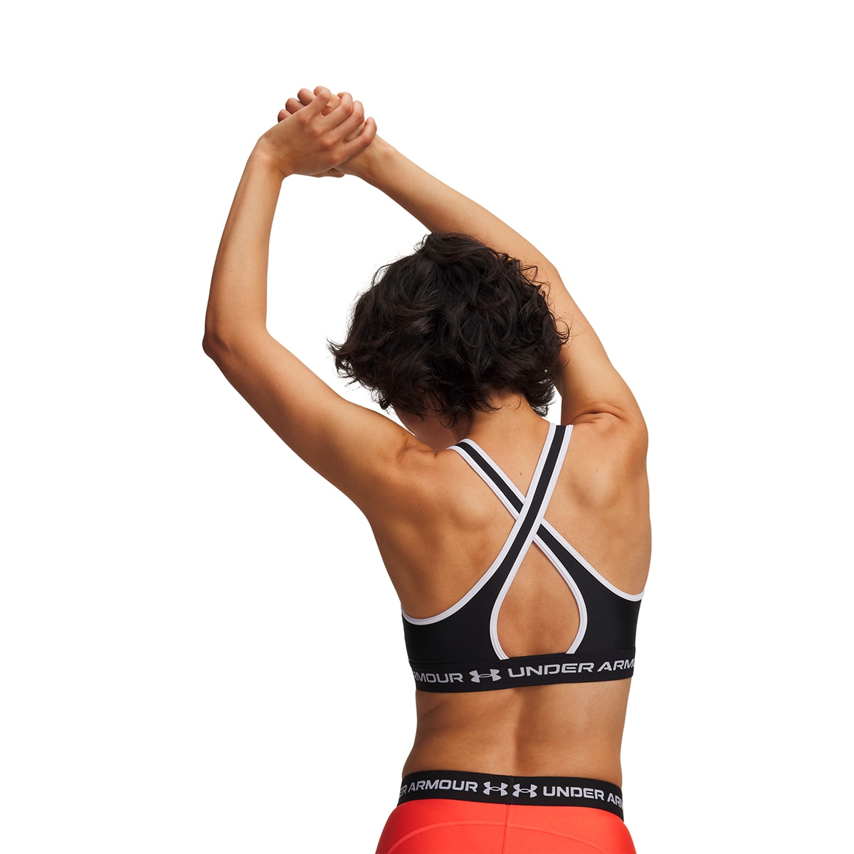 Soutiens de Mulher Training Crossback Mid Bra Vermelho-2
