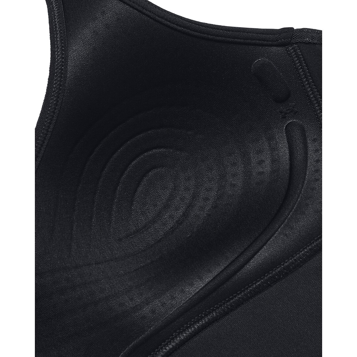 Top de Training de Mulher UA Infinity Mid 2.0 Bra Preto-8