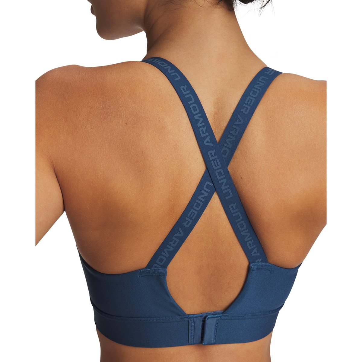 Soutiens de Mulher Training UA Infinity Mid 2.0 Bra Azul-escuro-6