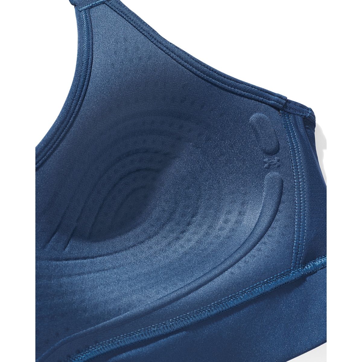 Soutiens de Mulher Training UA Infinity Mid 2.0 Bra Azul-escuro-7