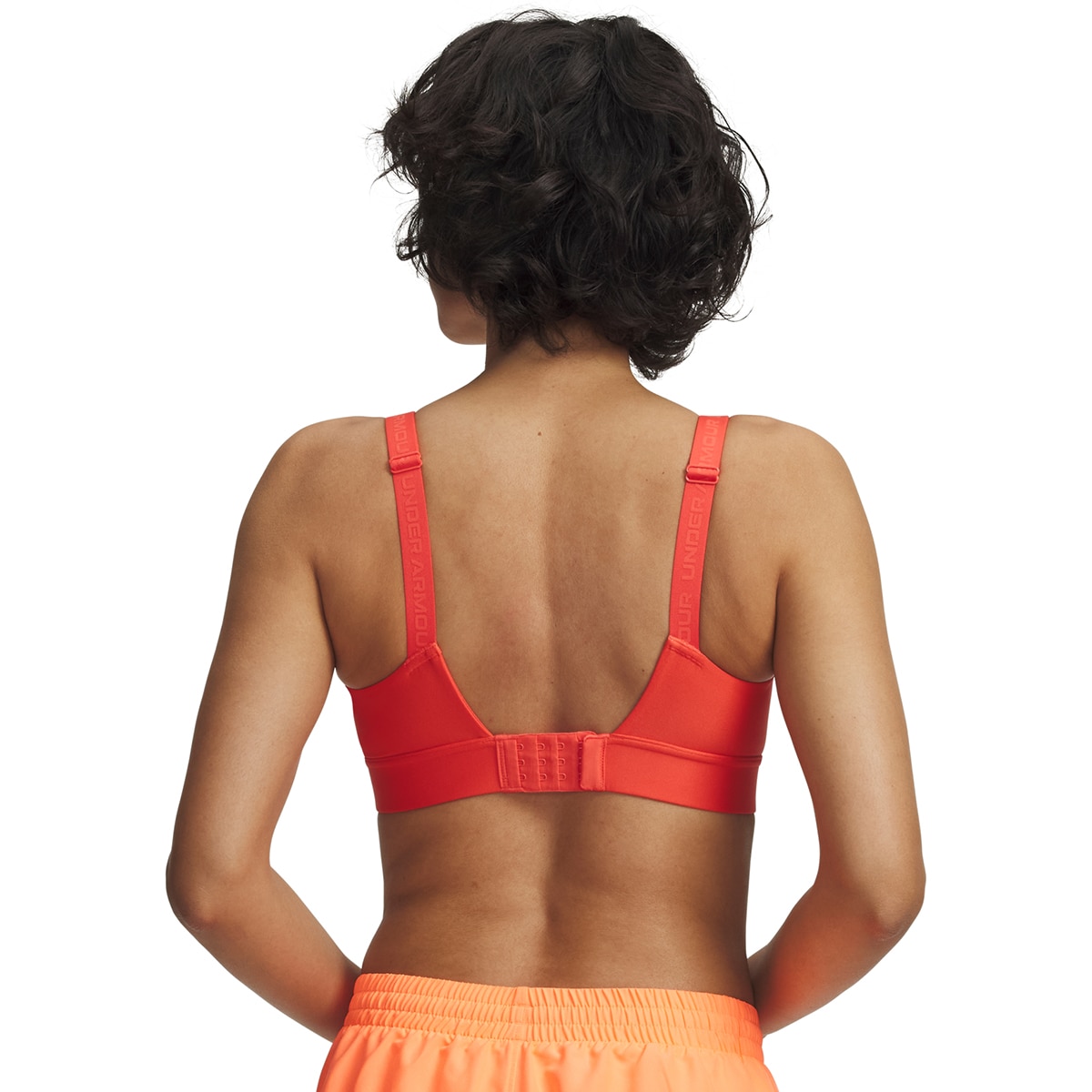 Soutiens de Mulher Training UA Infinity Mid 2.0 Bra Vermelho-2